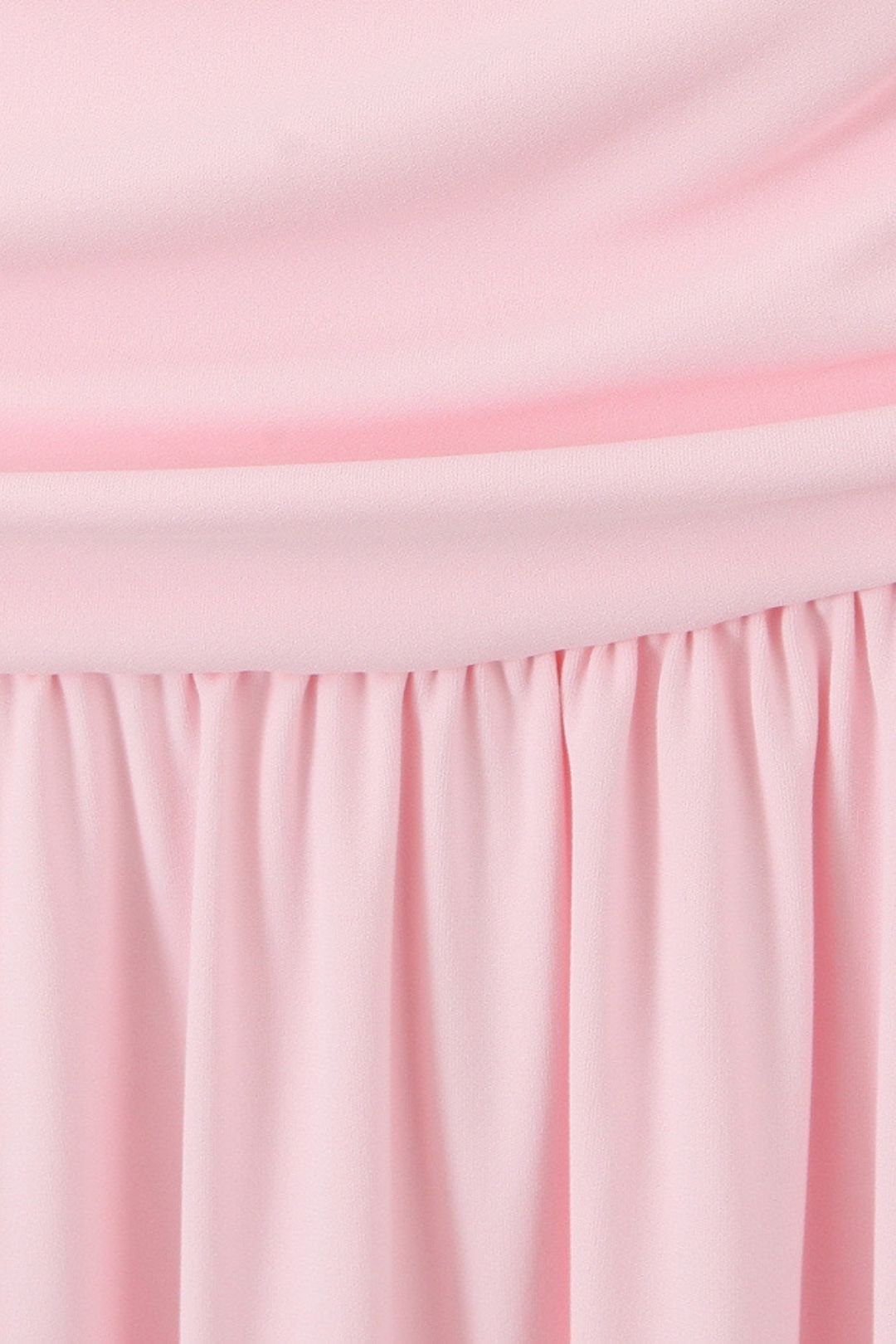 Pleated Tube Top Sleeveless Long Dress