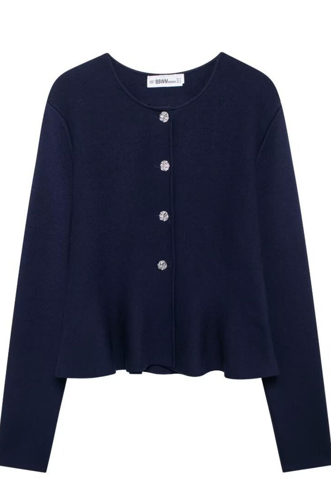 Short Skirt Hem Flat Needle Suit