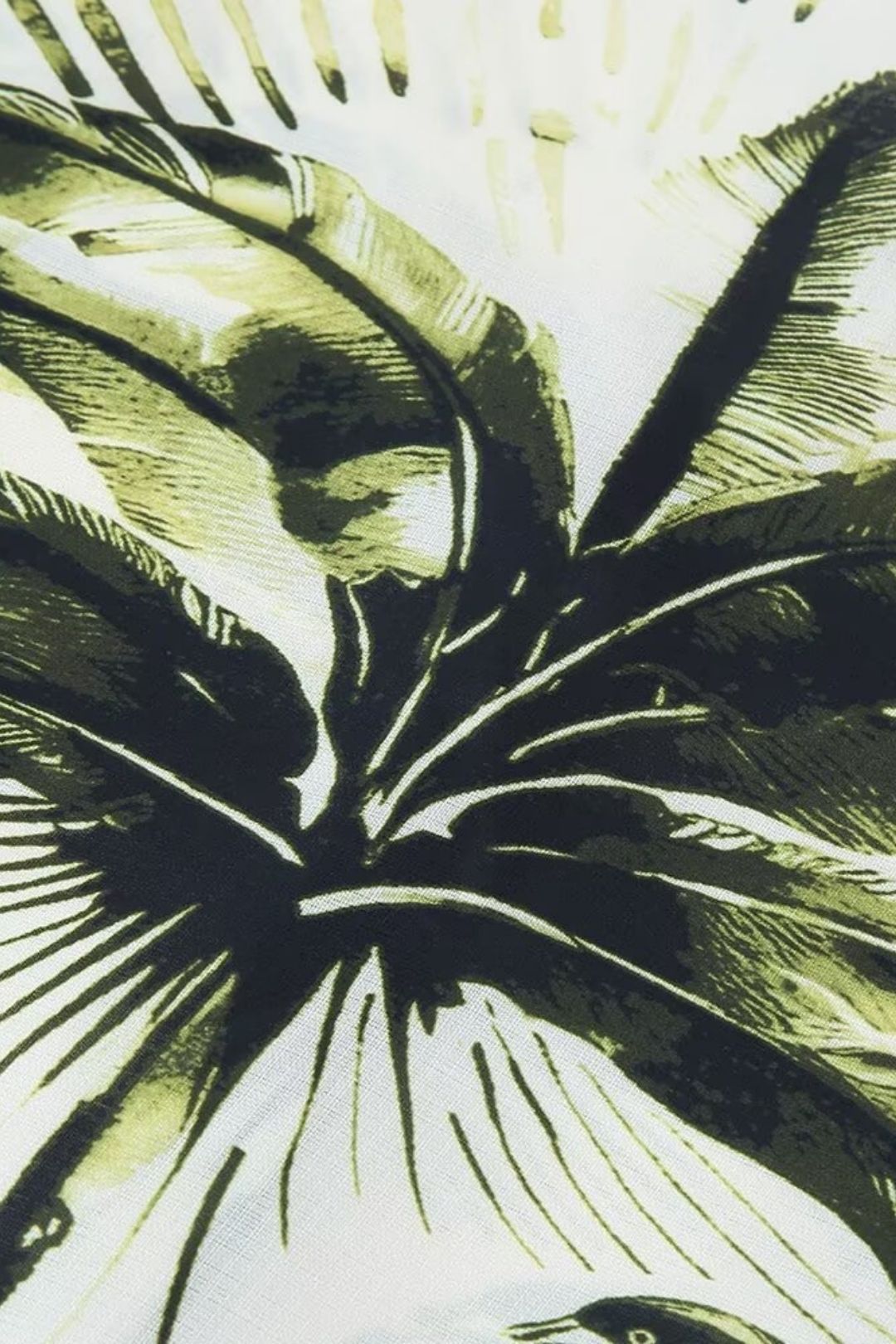 Long Sleeve Lapel Positioning Print Linen Shirt Casual Shorts