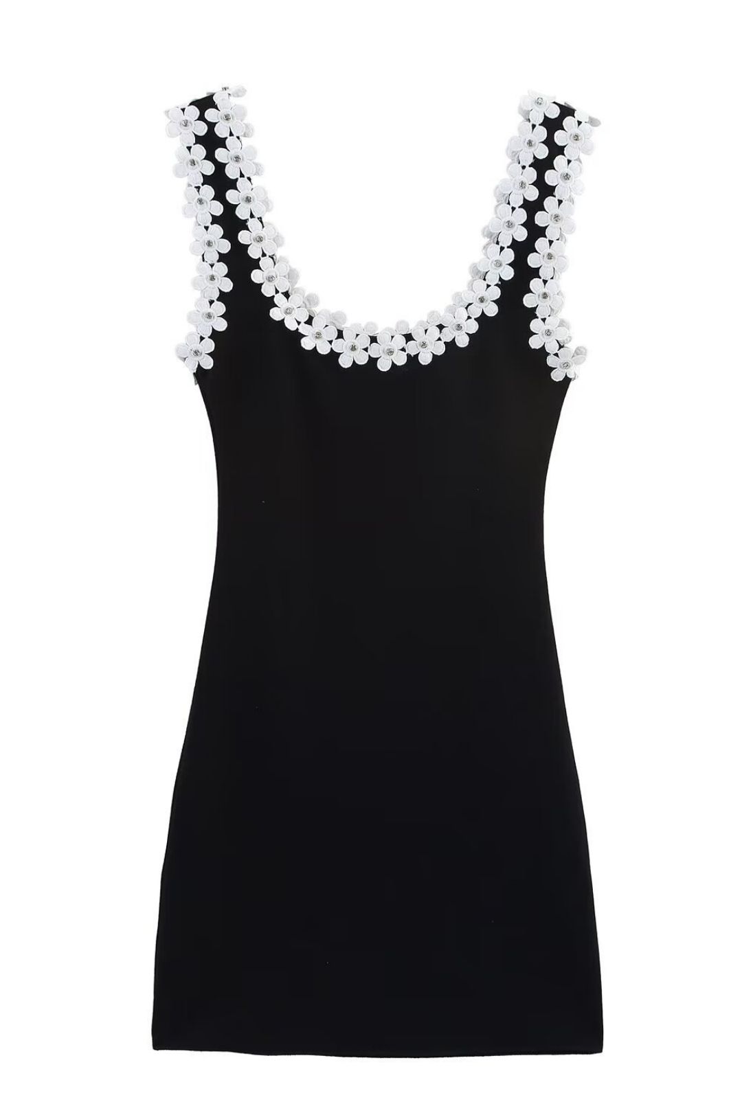 Simple Slim Fit Sleeveless Short Dress