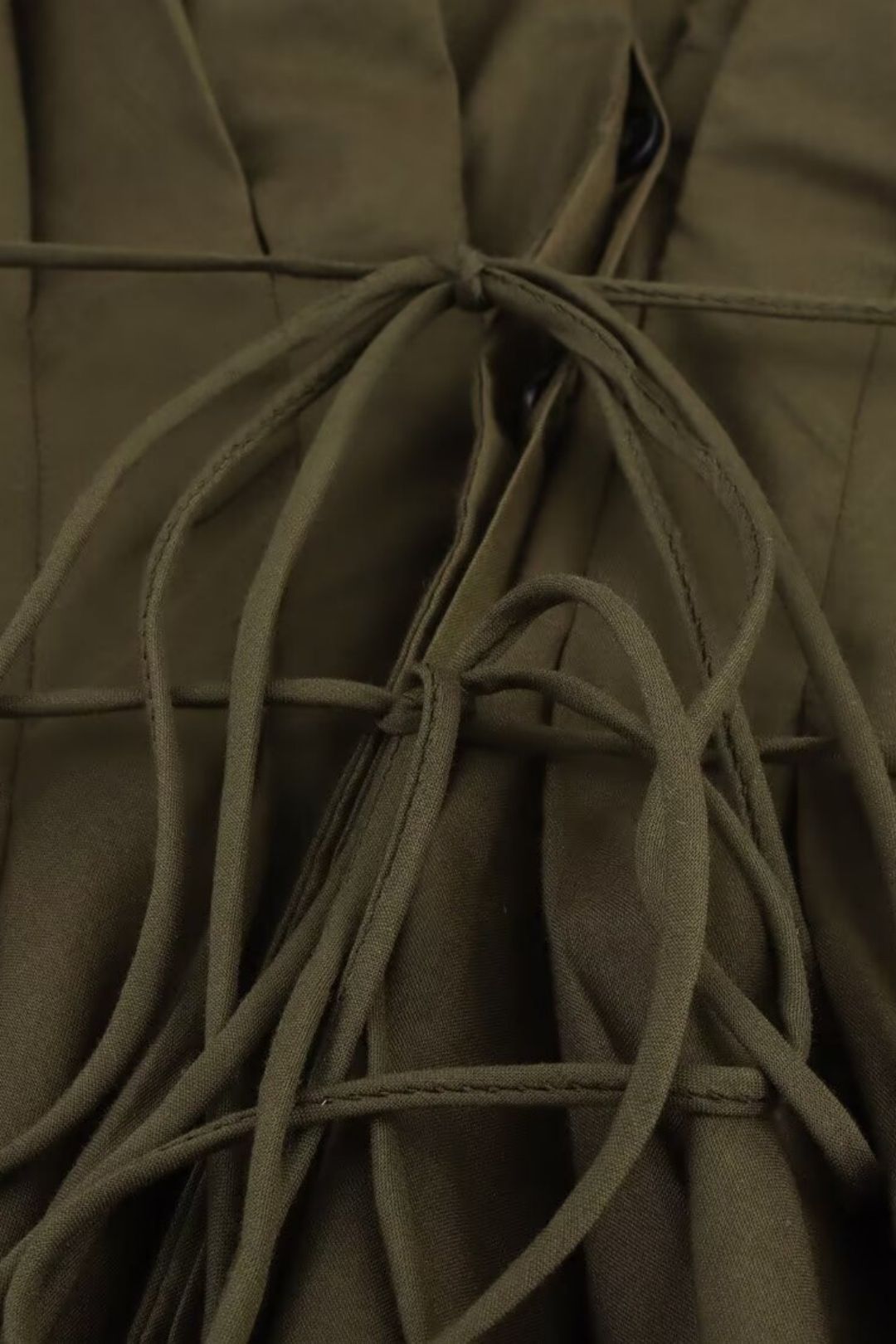 Slim Fit Pleated Drop Shoulder Short Sleeve Midi Dress