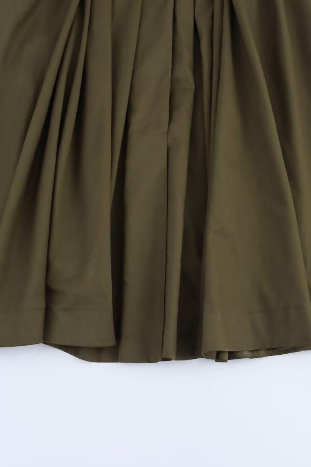 Slim Fit Pleated Drop Shoulder Short Sleeve Midi Dress