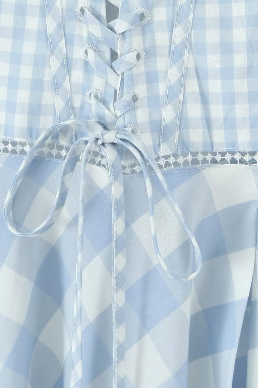 Splicing Open Back Large Swing Waist Suspender Dress