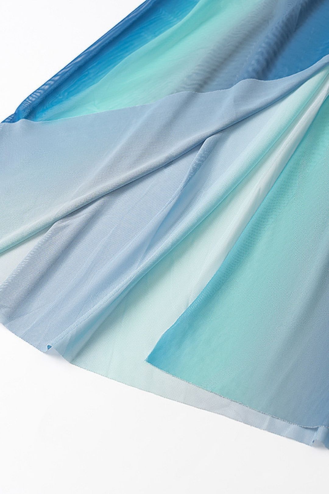 Sexy Bow-Decorated Hollow Print Contrast Color Wrap-On Backless Dress