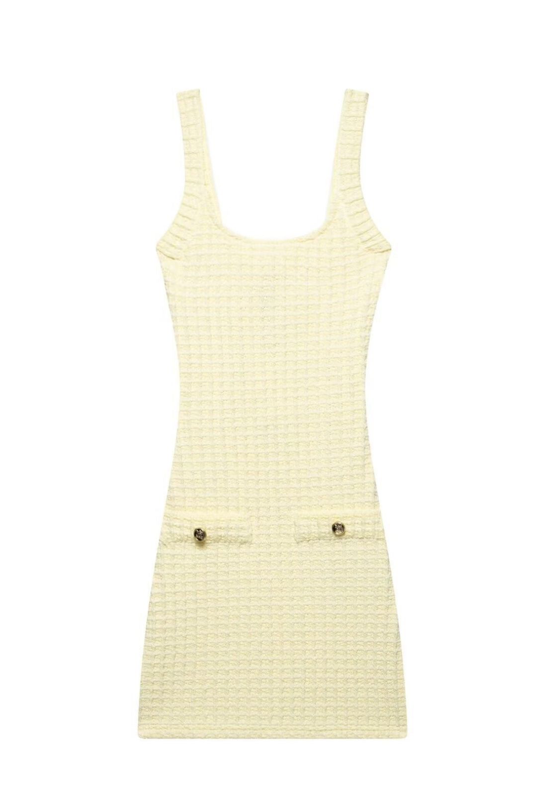 Simple Slim Stretch Short Dress
