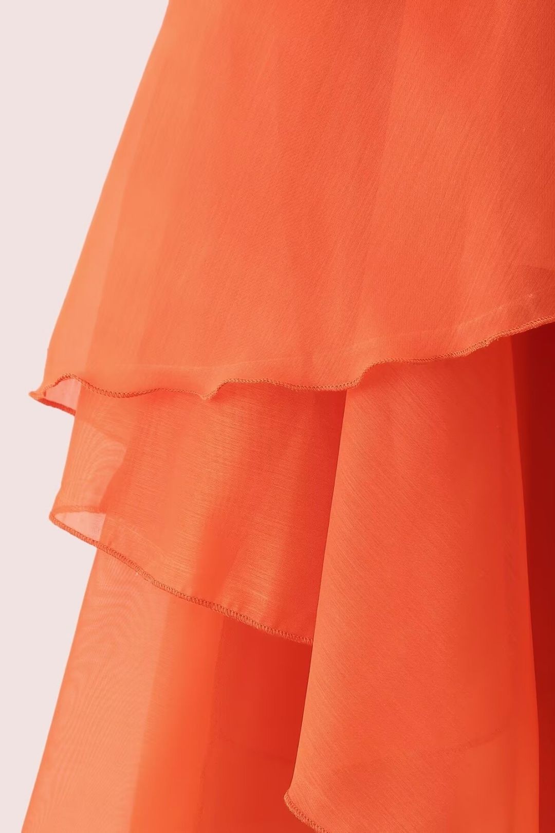 Three-Dimensional Flower Layered Decorative Suspender Dress