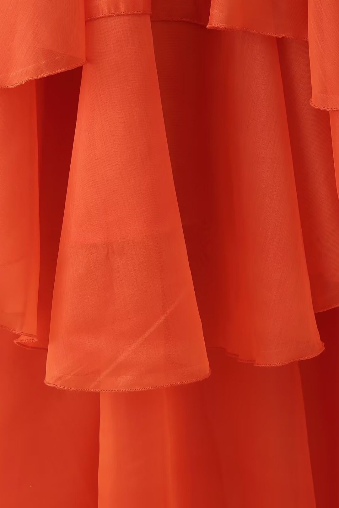 Three-Dimensional Flower Layered Decorative Suspender Dress