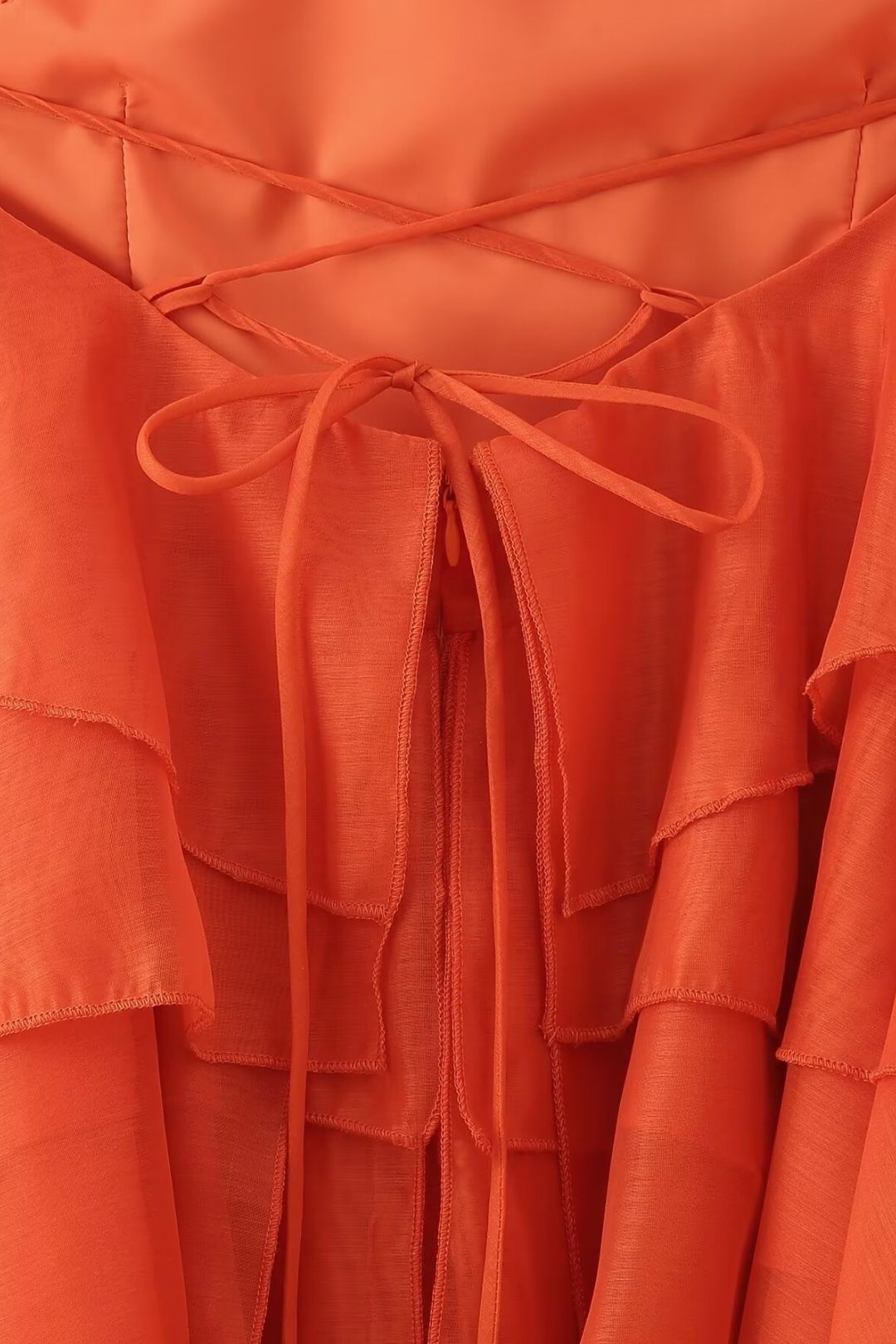 Three-Dimensional Flower Layered Decorative Suspender Dress