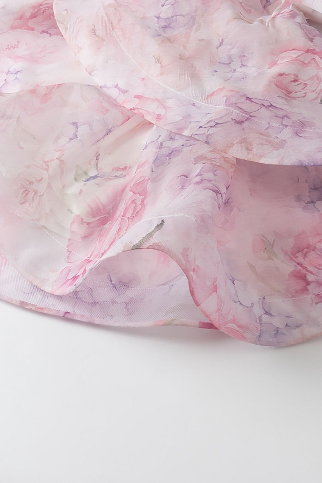 Sweet 3D Flower Decoration Waist Mini Dress