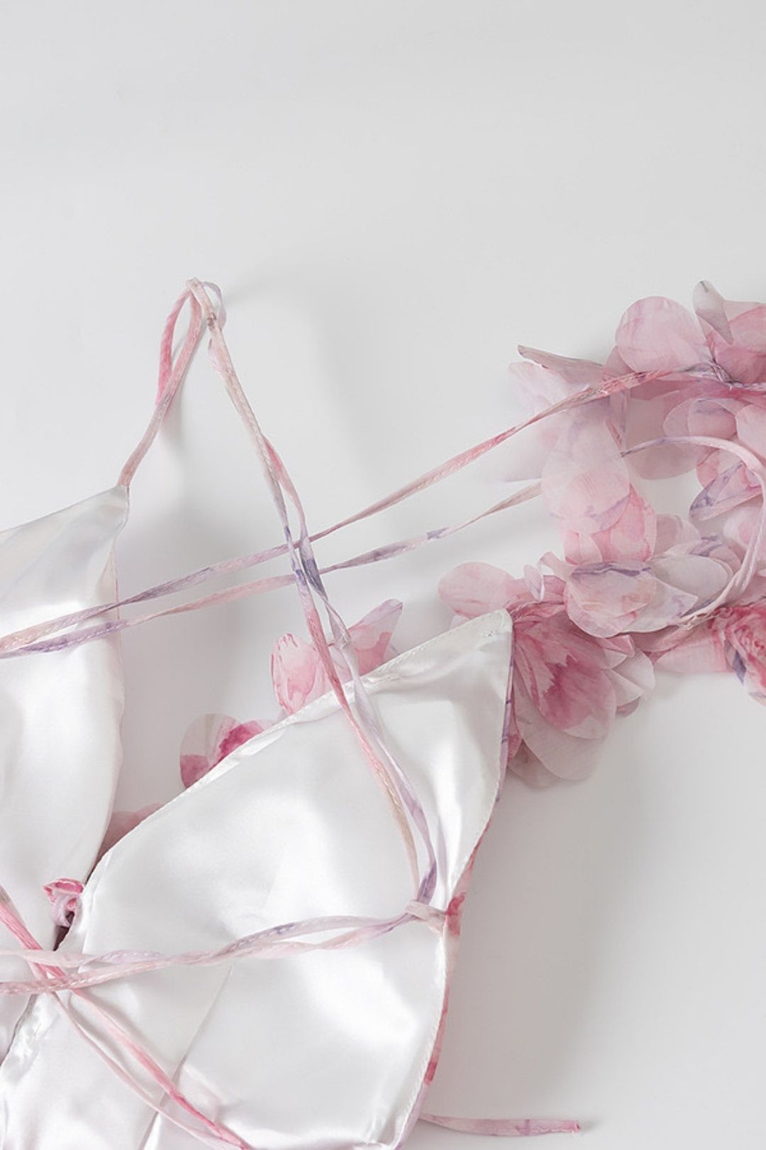 Sweet 3D Flower Decoration Waist Mini Dress