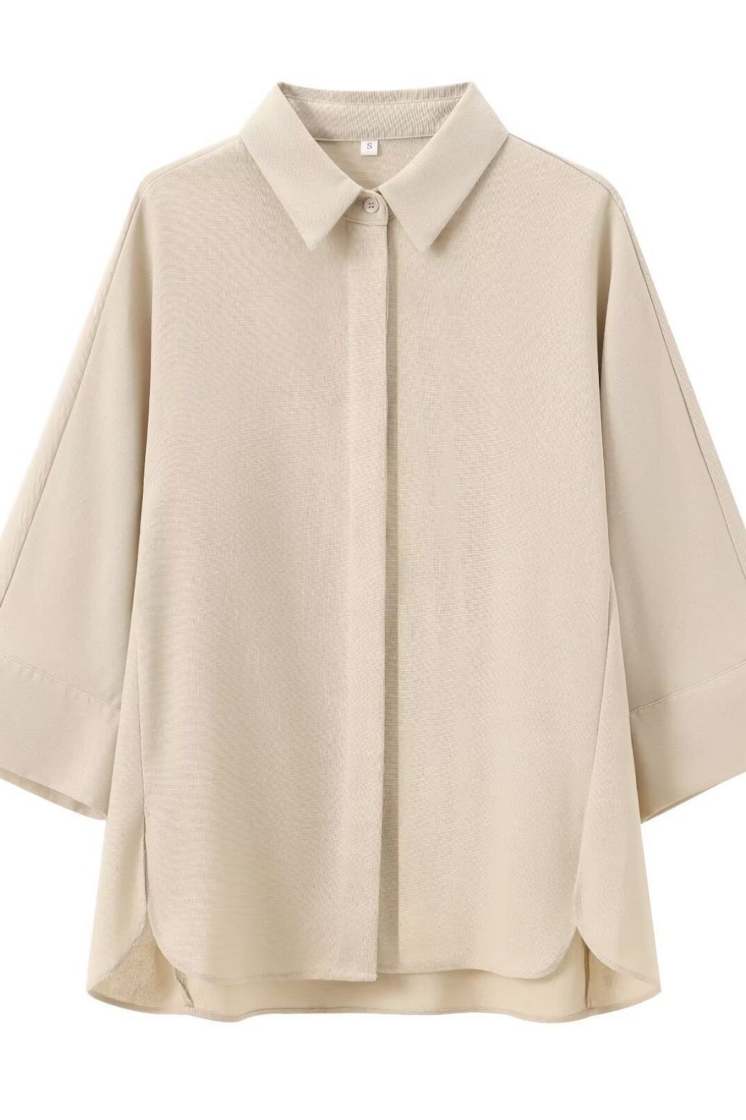 Blend Wide Sleeve Shirt Wide Leg Pants