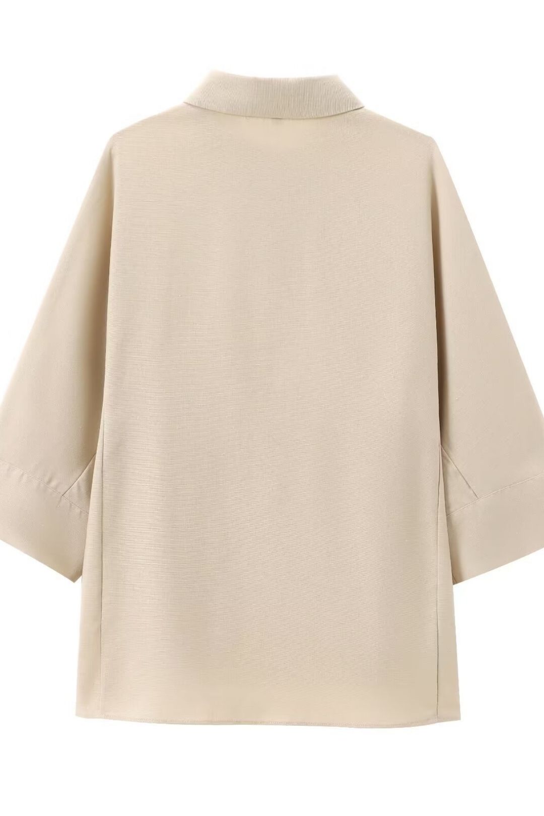 Blend Wide Sleeve Shirt Wide Leg Pants