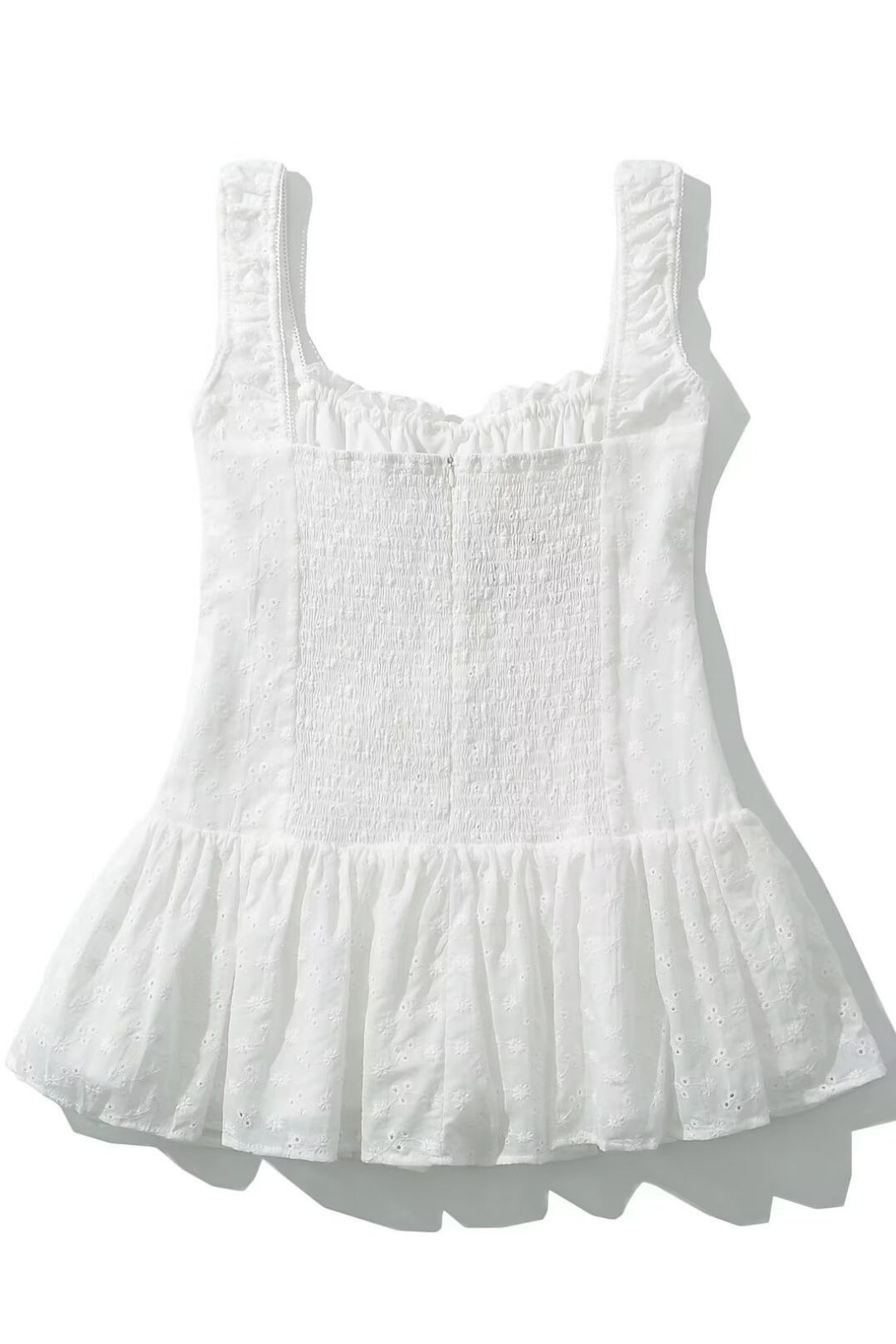 Niche Tight Waist Slimming Lace Design Short Skirt