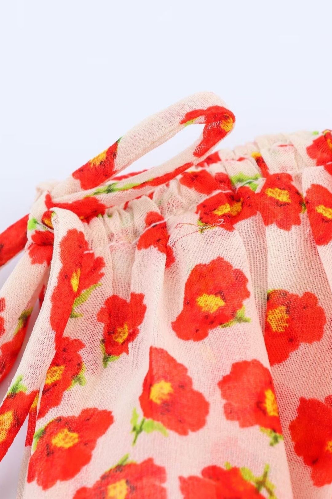 Sexy Backless Slim Fit Printed Deep V-neck Sleeveless Short Dress