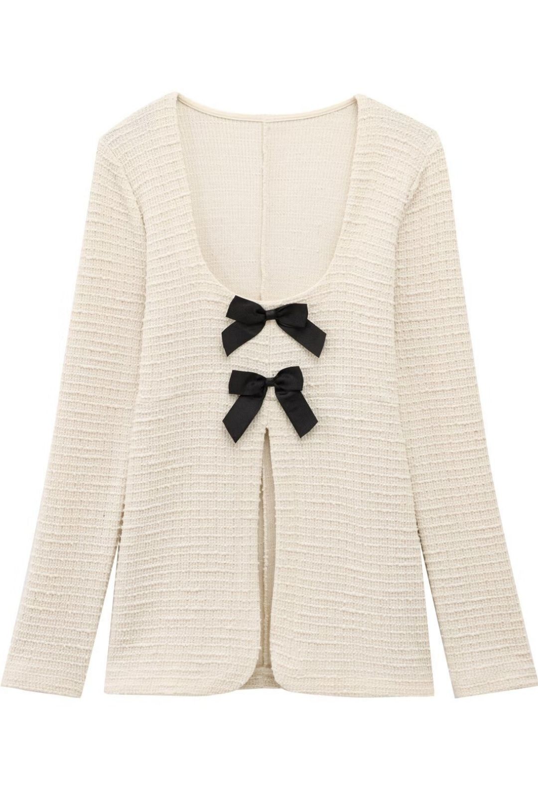 Decorated Textured Tops And Flared Pants