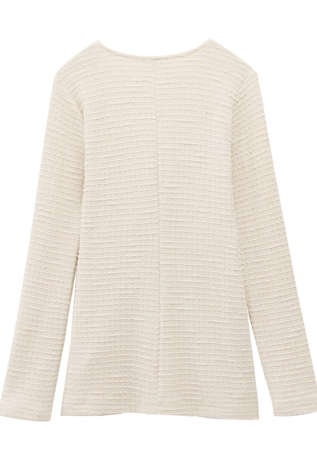 Decorated Textured Tops And Flared Pants