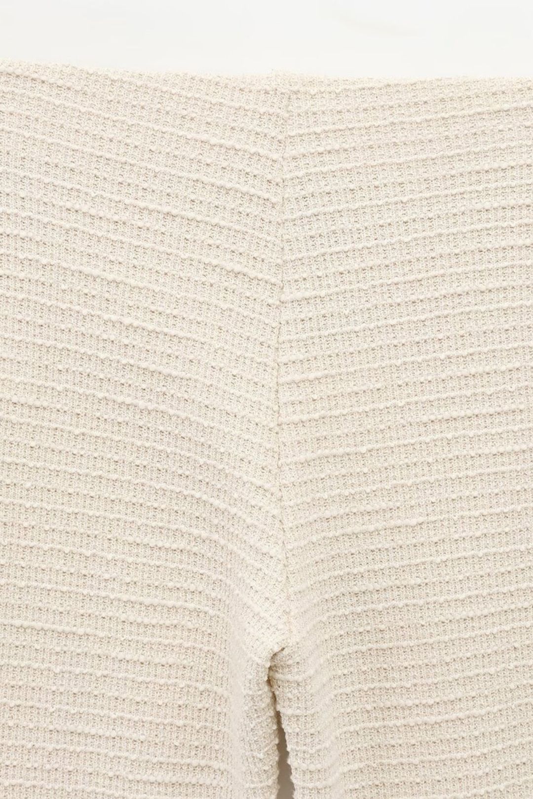 Decorated Textured Tops And Flared Pants