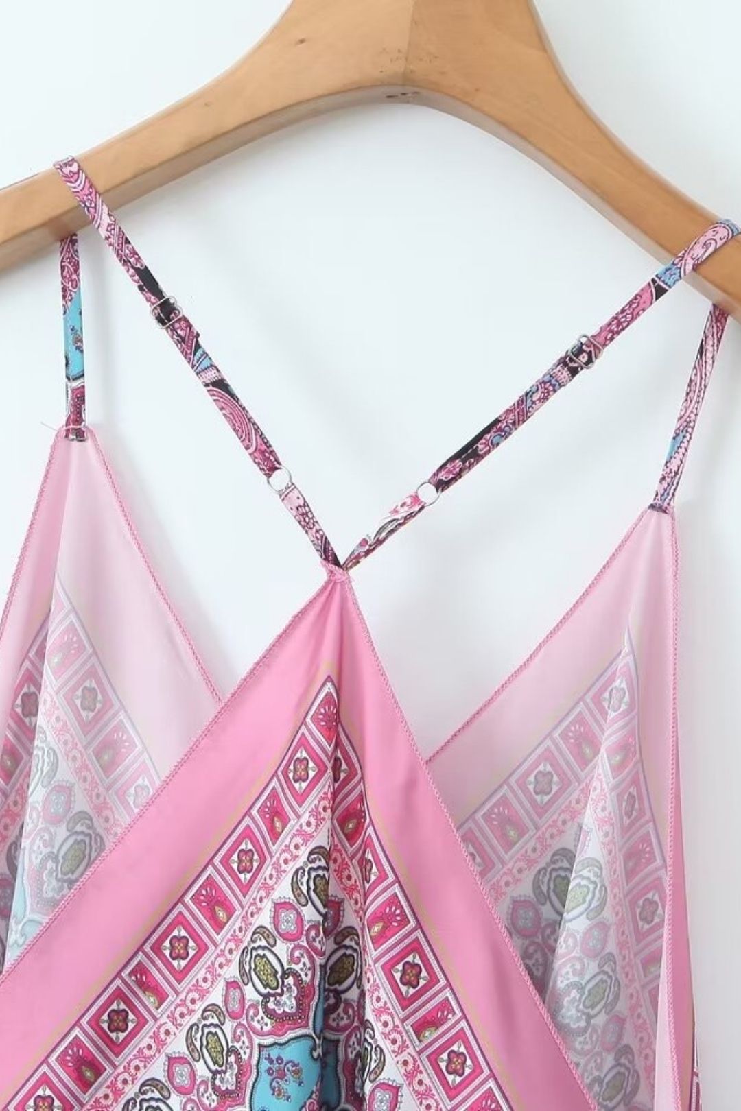 Casual Bat Print Hip-wrapped Sling Dress