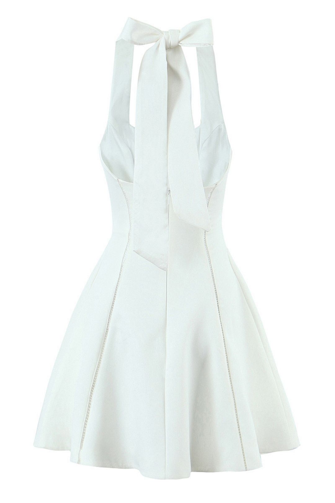 Square Neck Suspenders Waist Slim Retro Mini Skirt Dress