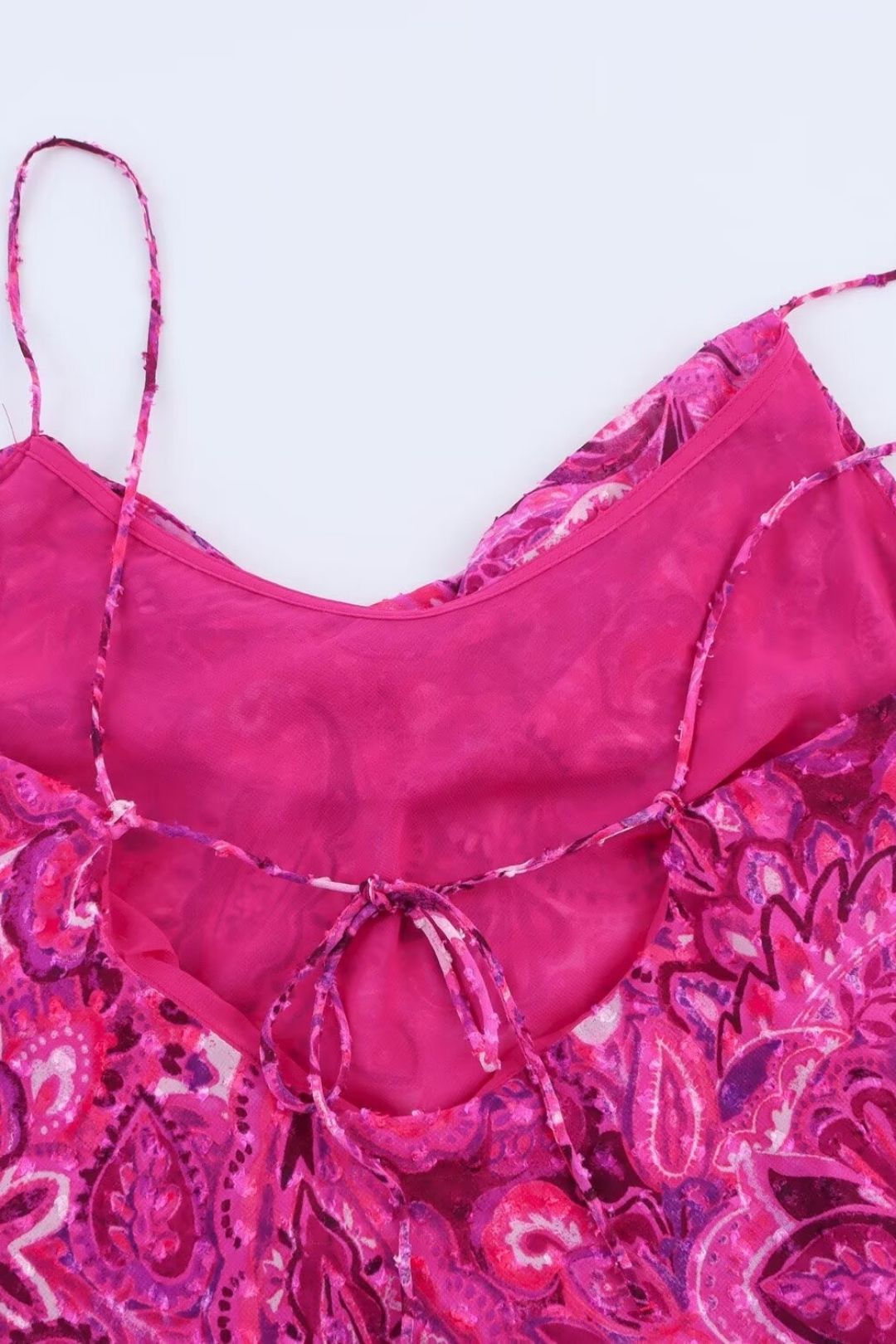 Slim Fit Printed Sleeveless Midi Long Dress