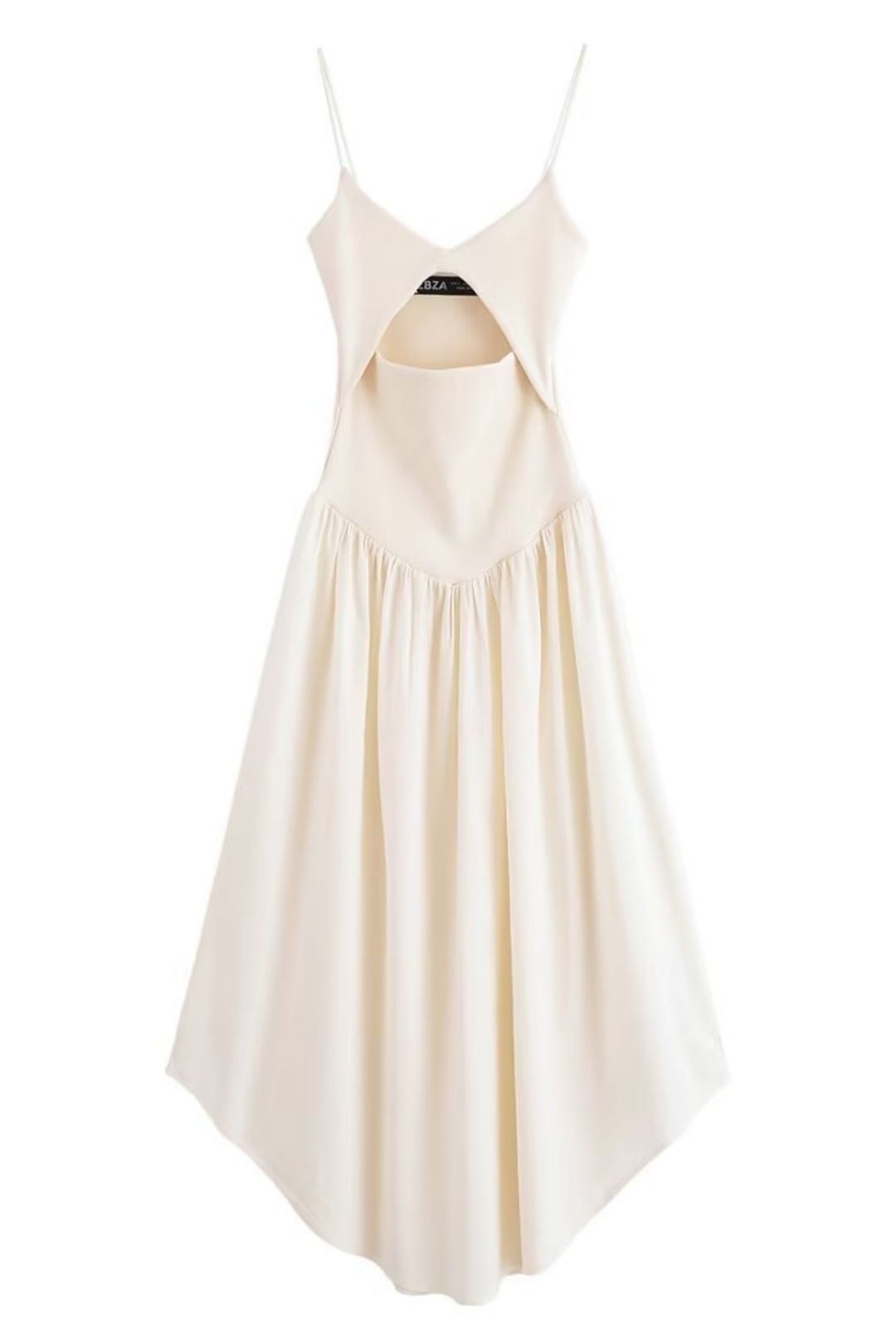 Slim Open Design Splicing Suspender Dress