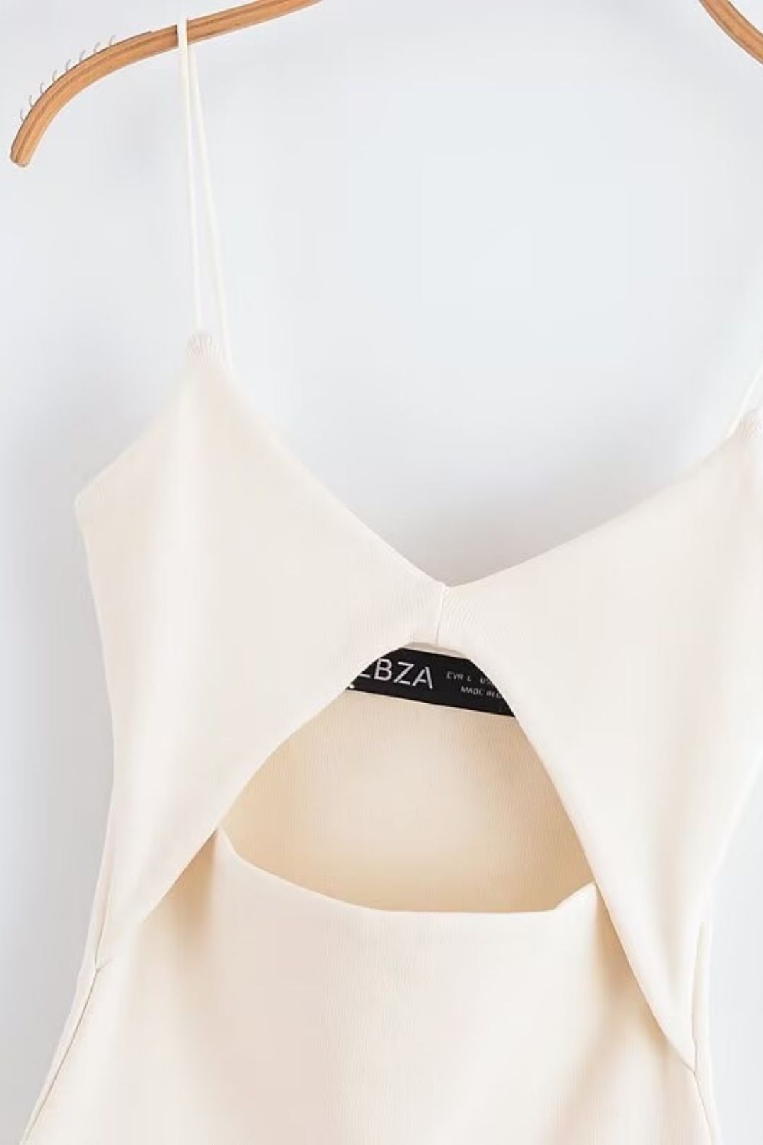 Slim Open Design Splicing Suspender Dress