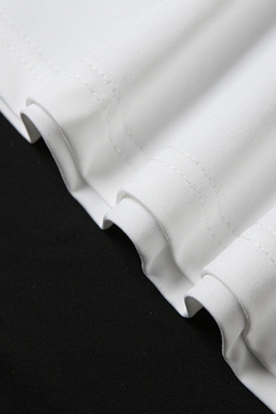 Highcollarshoulderslimtop