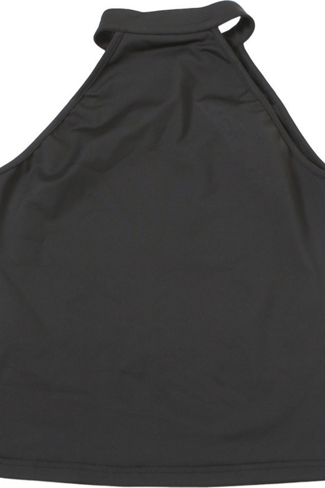 Solidcolorbucklenichesleevelessslim-fitslimmingtop