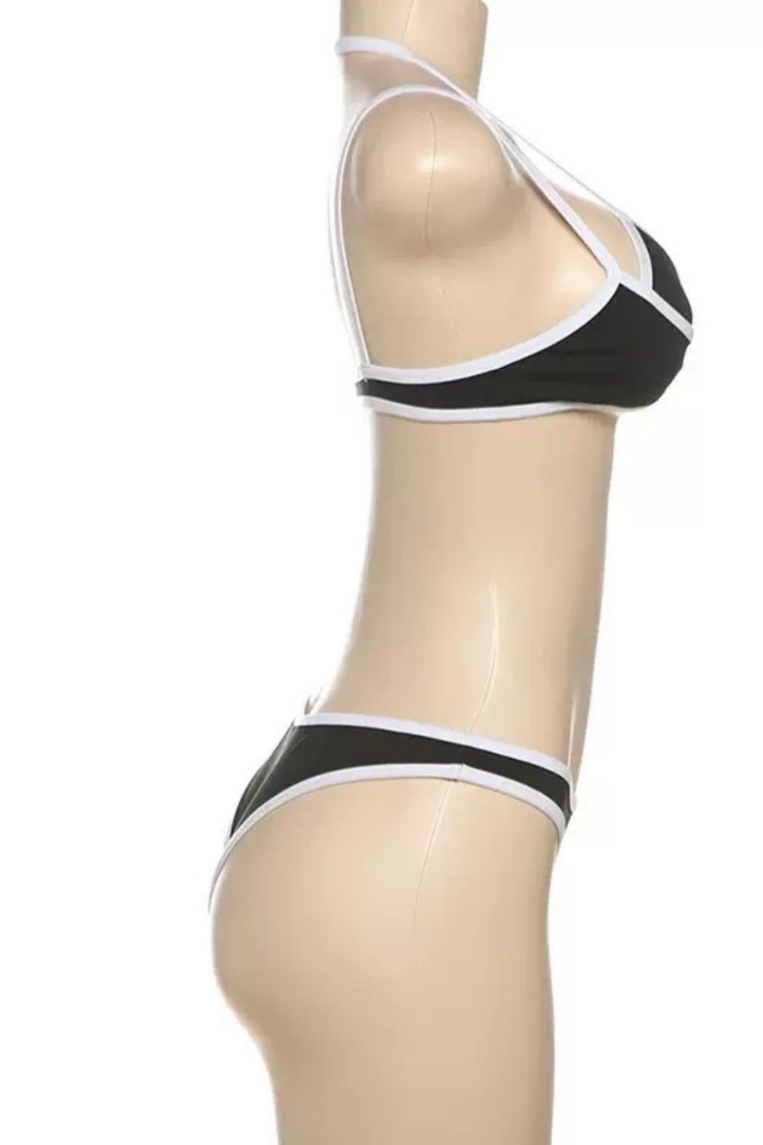 Sexycolor Matching Bikini Split Suit