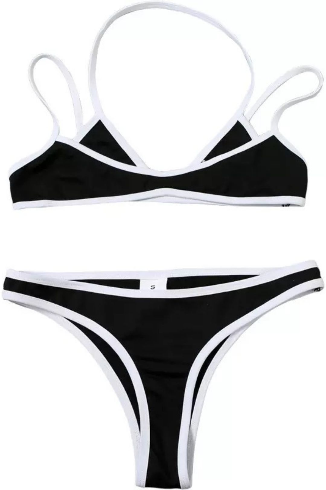 Sexycolor Matching Bikini Split Suit
