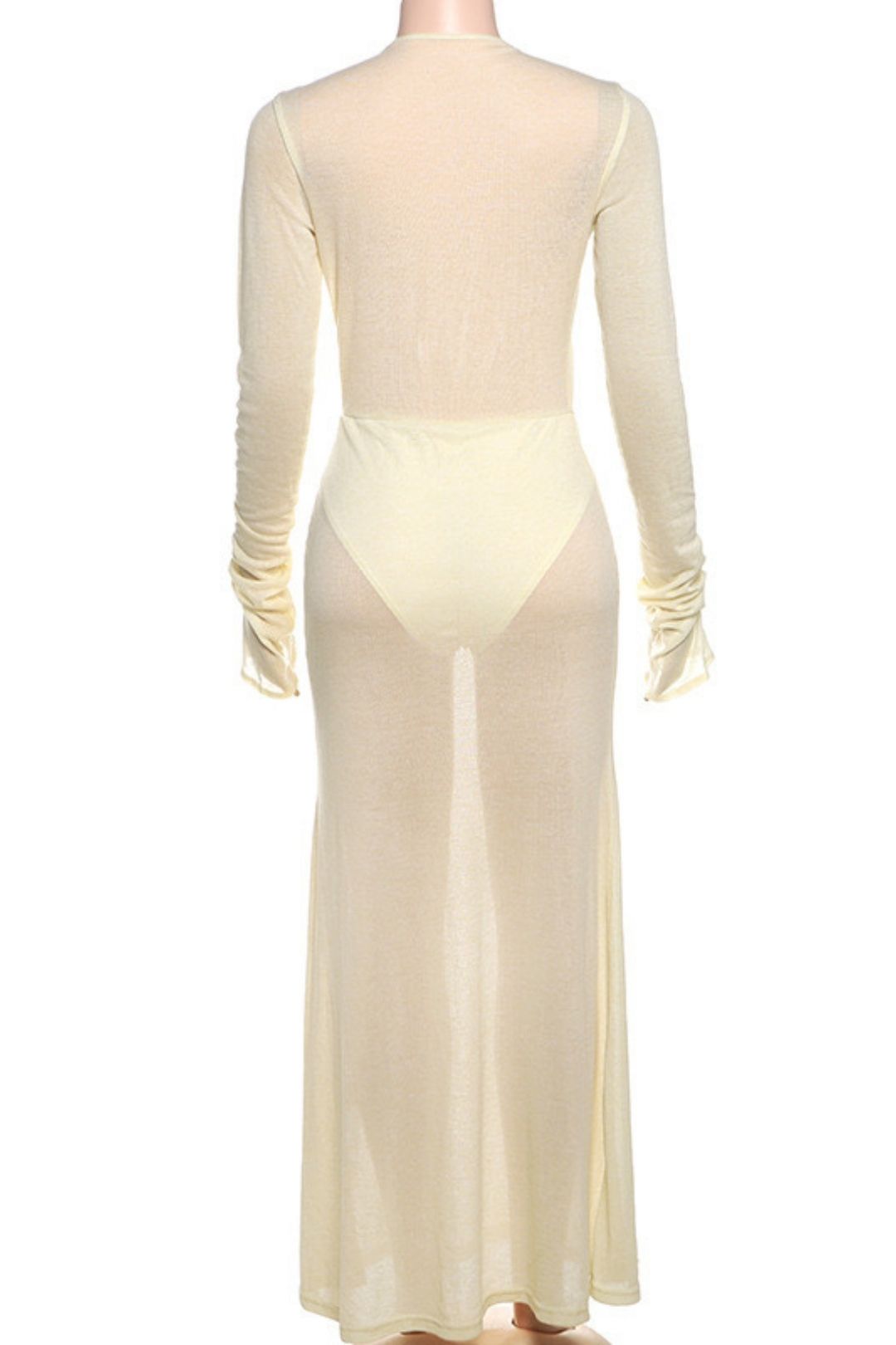 Sexy Deep V High Waist Slim Dress