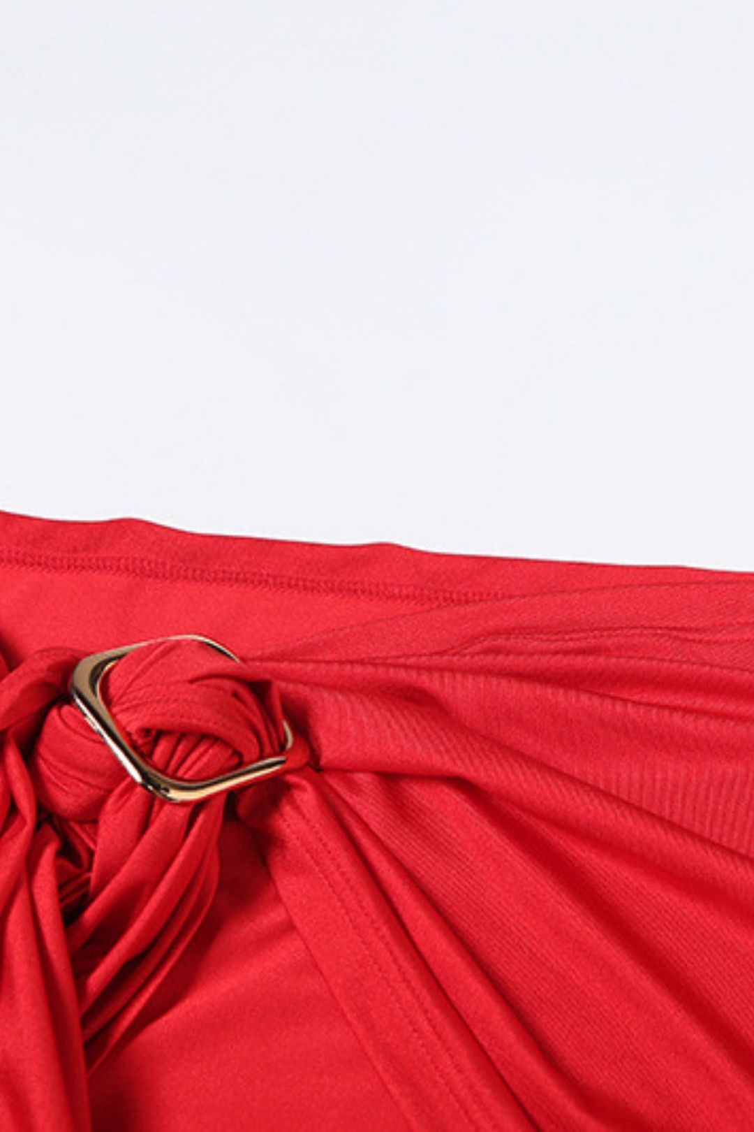 Sexy Casual Vacation Tube Top Hip-covering Short Skirt Suit