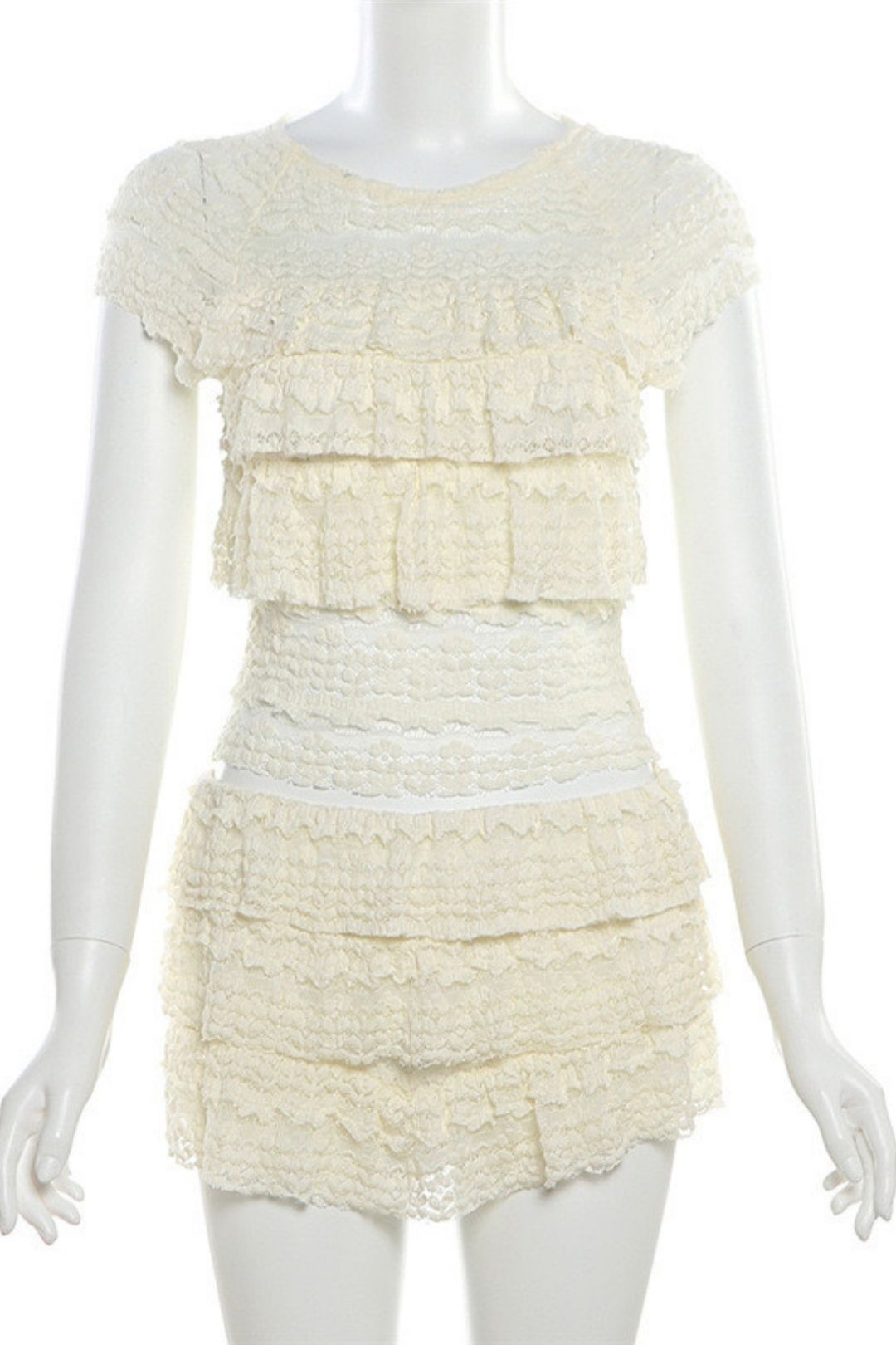 Sexy  Slim Pleated Shorts Suit