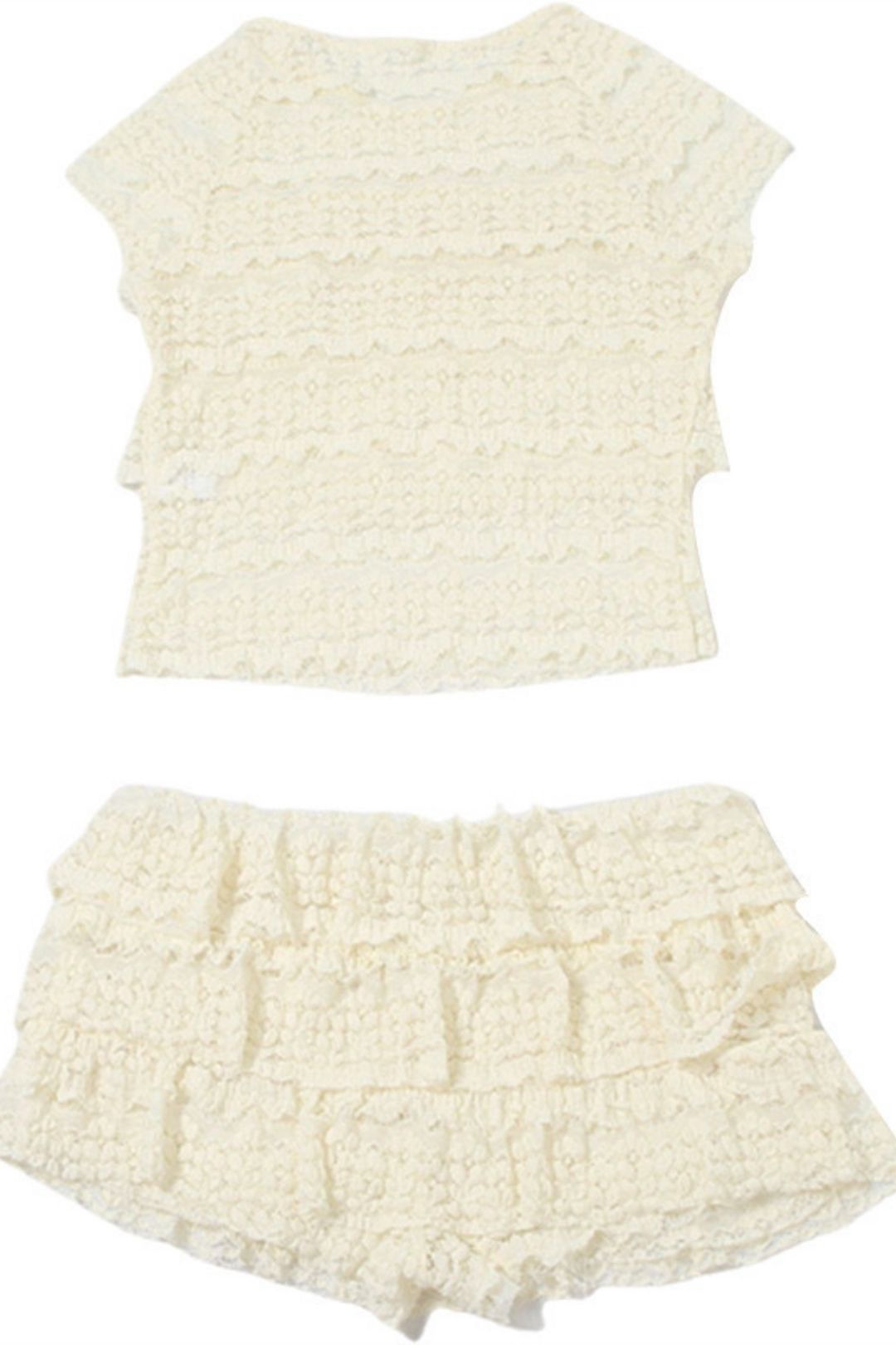 Sexy  Slim Pleated Shorts Suit