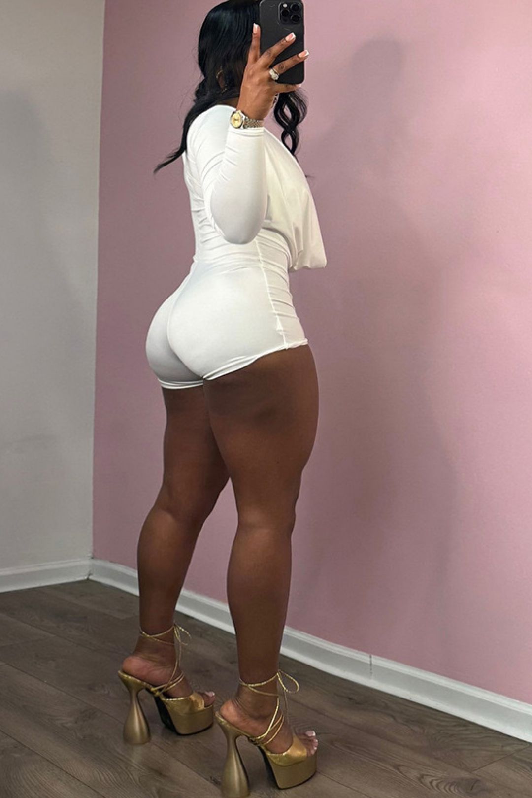 Solidcolorslim-fitslim-fitbody-slimming Pants