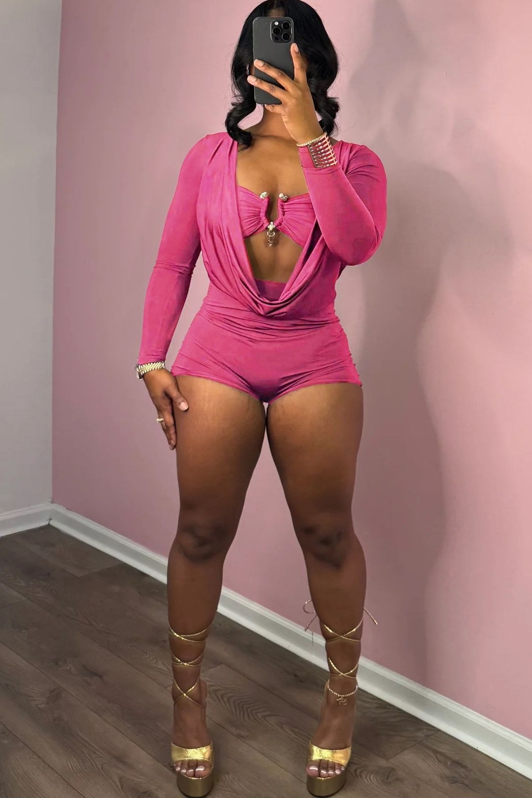 Solidcolorslim-fitslim-fitbody-slimming Pants