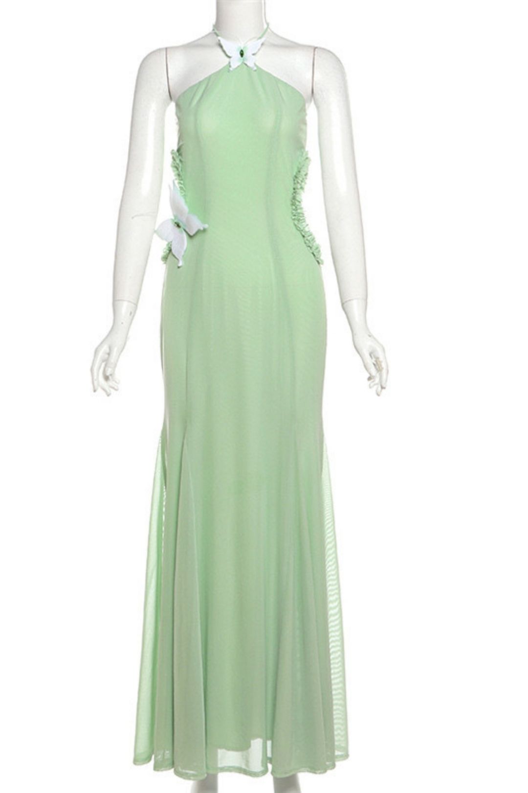 Elegant Sexy Sleeveless Neckoff Waist Slim Skirt Suit