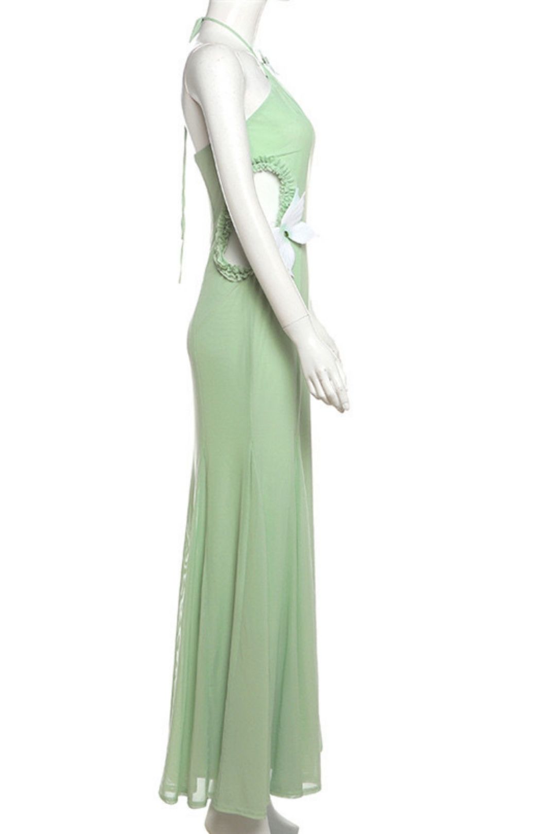 Elegant Sexy Sleeveless Neckoff Waist Slim Skirt Suit