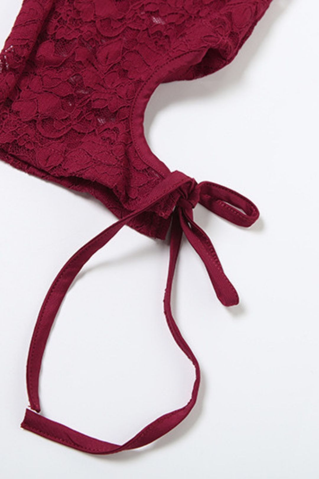 Sexy Hollow Chest Lace Stitching Shorts Suit