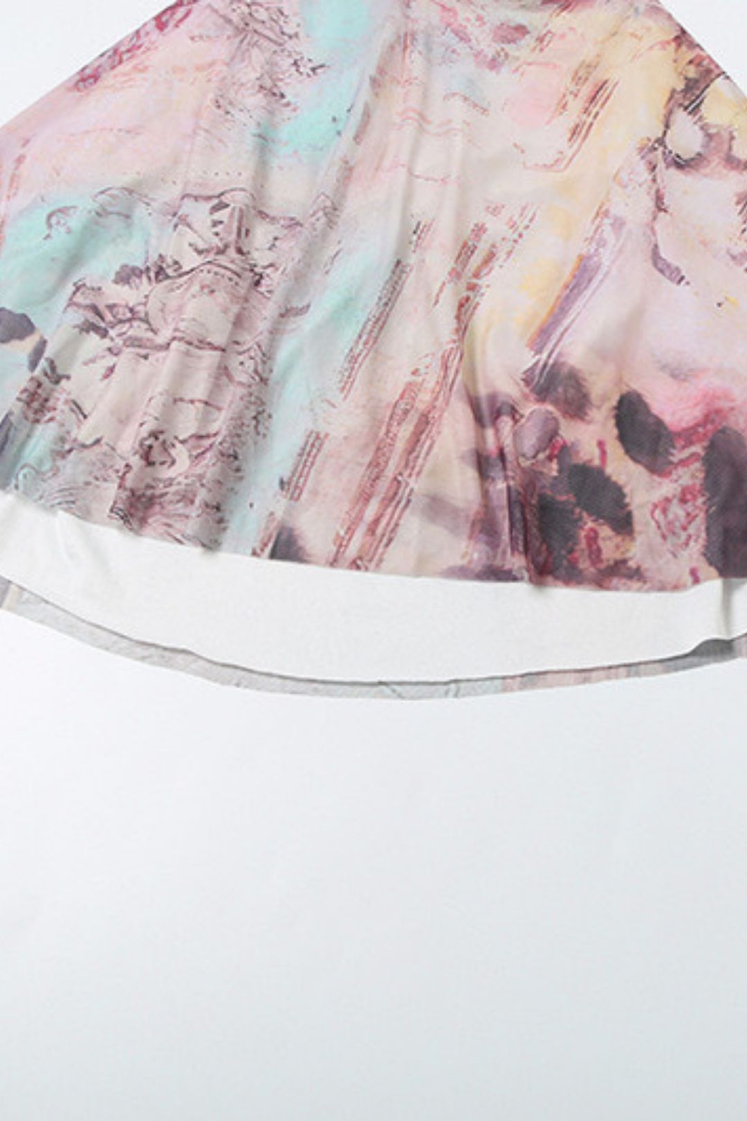 Sexy Deepv Hanging Neck Backless Printing Dress