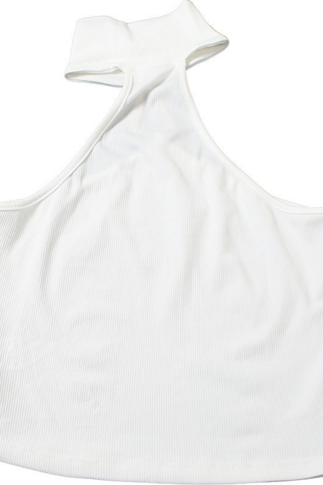 Pure Color Elegant Street Sleeveless Pullover Tight Slim Vest