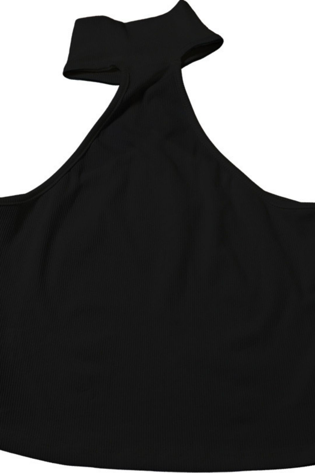 Pure Color Elegant Street Sleeveless Pullover Tight Slim Vest