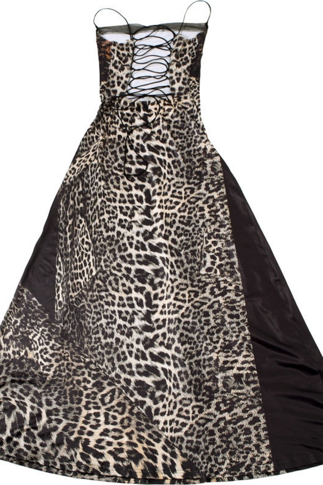 Sexy Hot Girl Leopard Print High Waist Slim-fitsling Dress