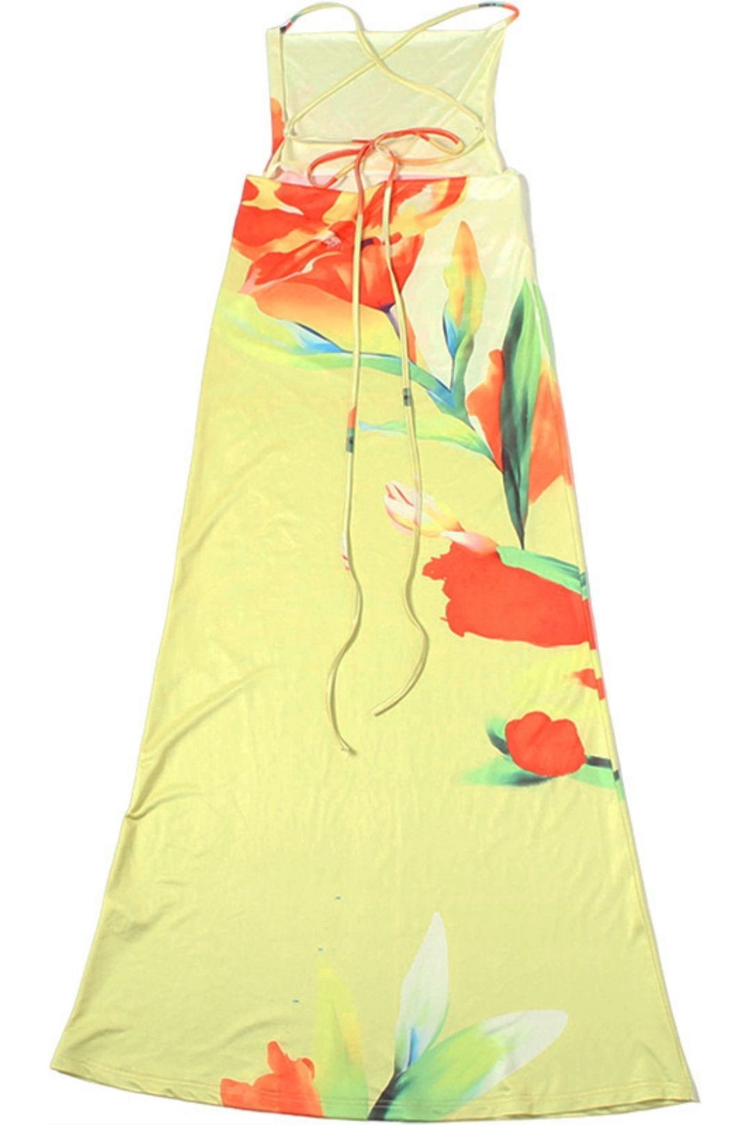 Sexy Hot Girl Sleeveless Backless Dress