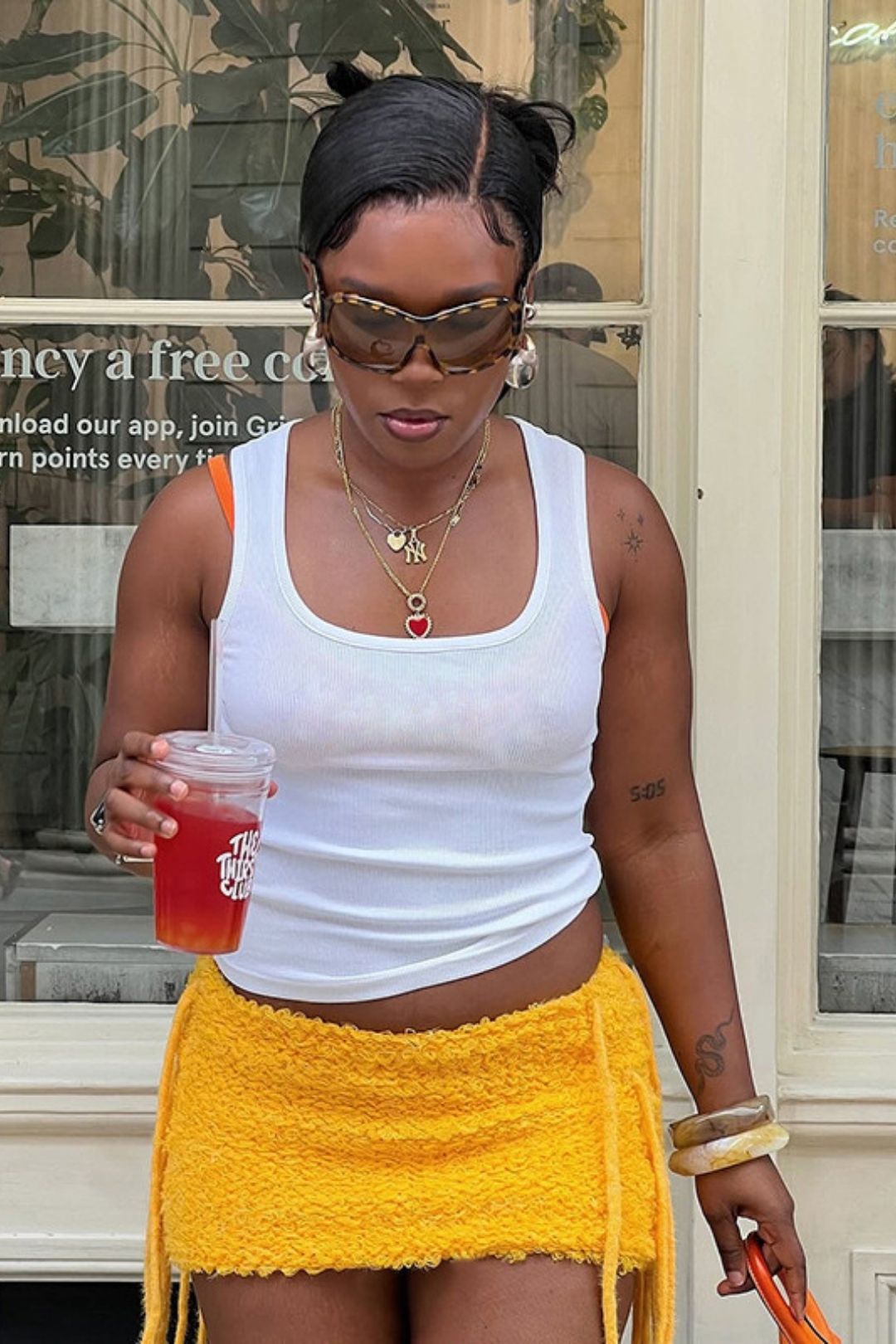 Solid Pure Color High Waist Tight Knitted Tassel Hip Skirt