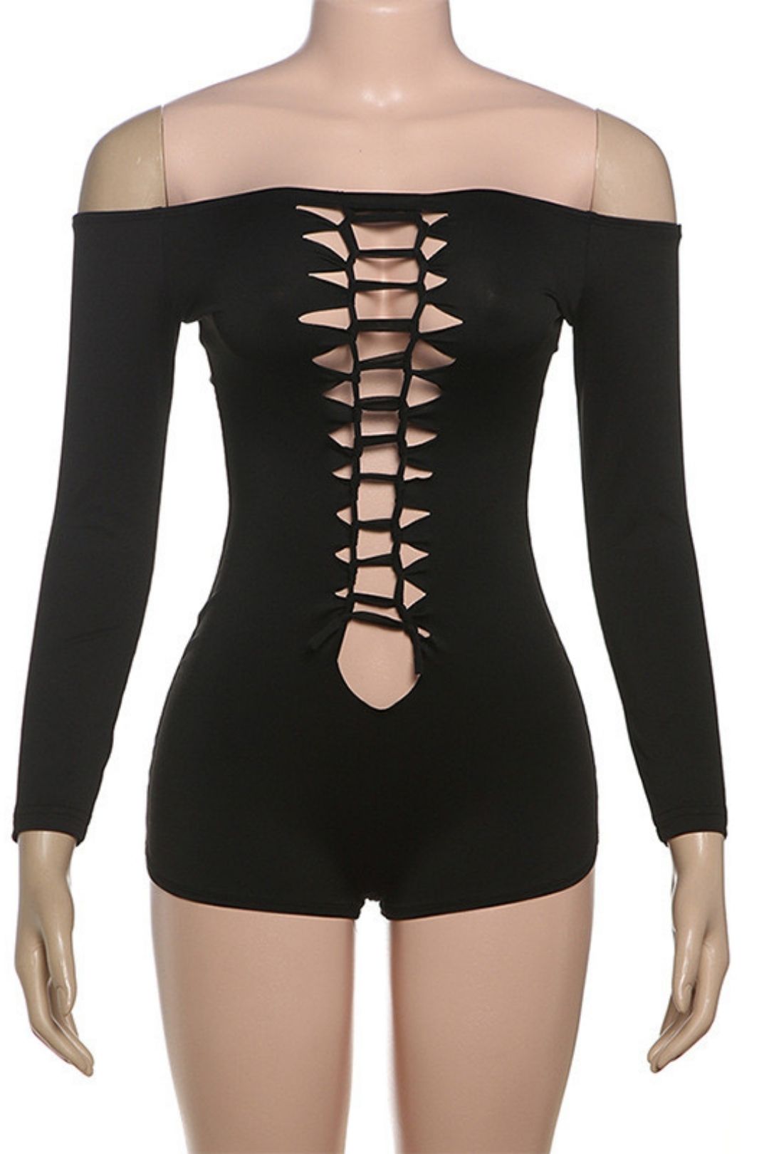 Sexy One-shoulder Tight Slim Jumpsuit