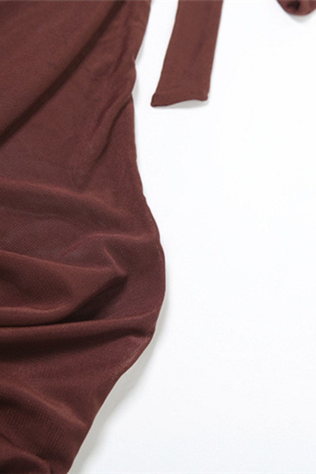 Sexy V-neck Hanging Neck Backless Dress Mesh Inner Tube Top Two-piece Set