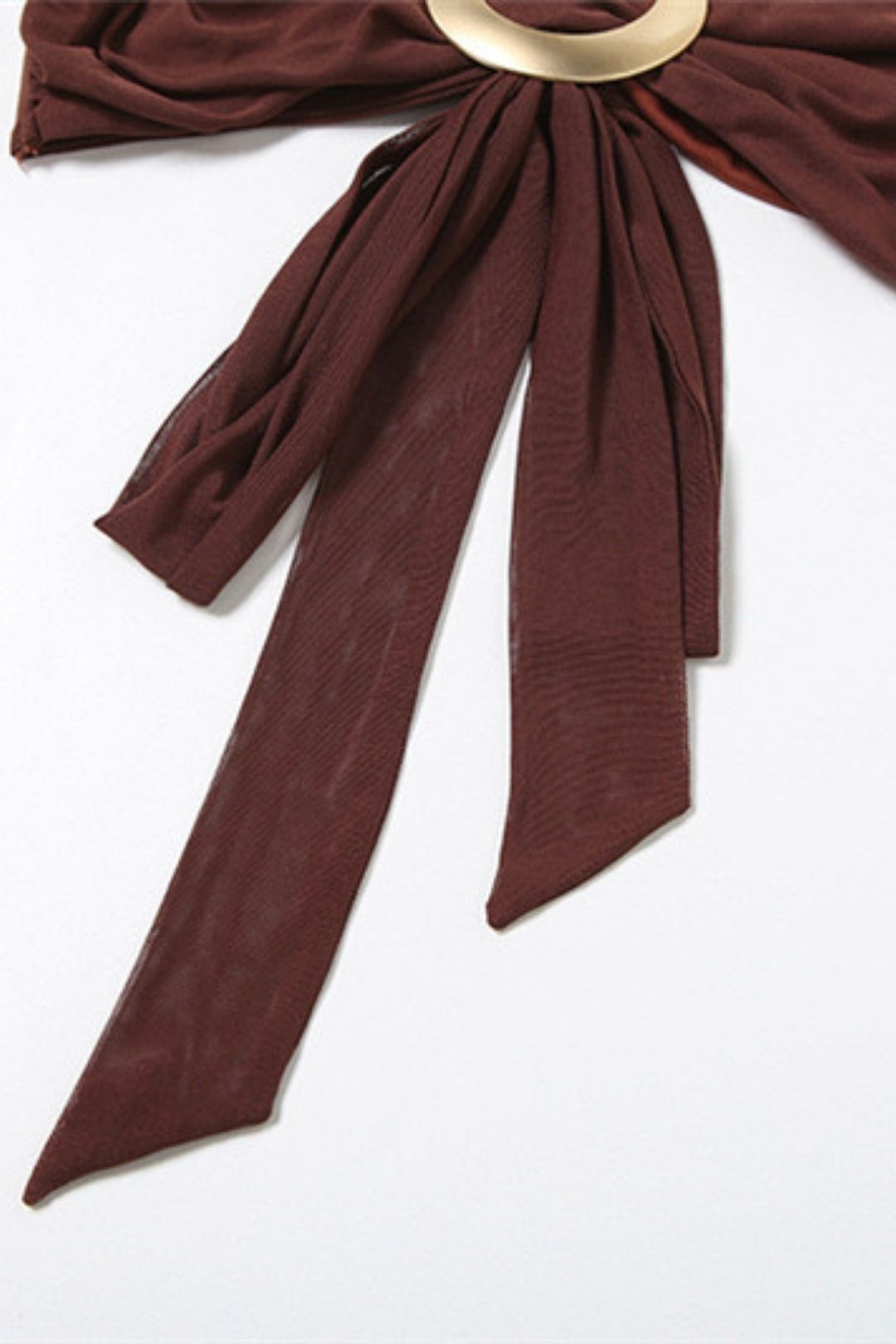 Sexy V-neck Hanging Neck Backless Dress Mesh Inner Tube Top Two-piece Set