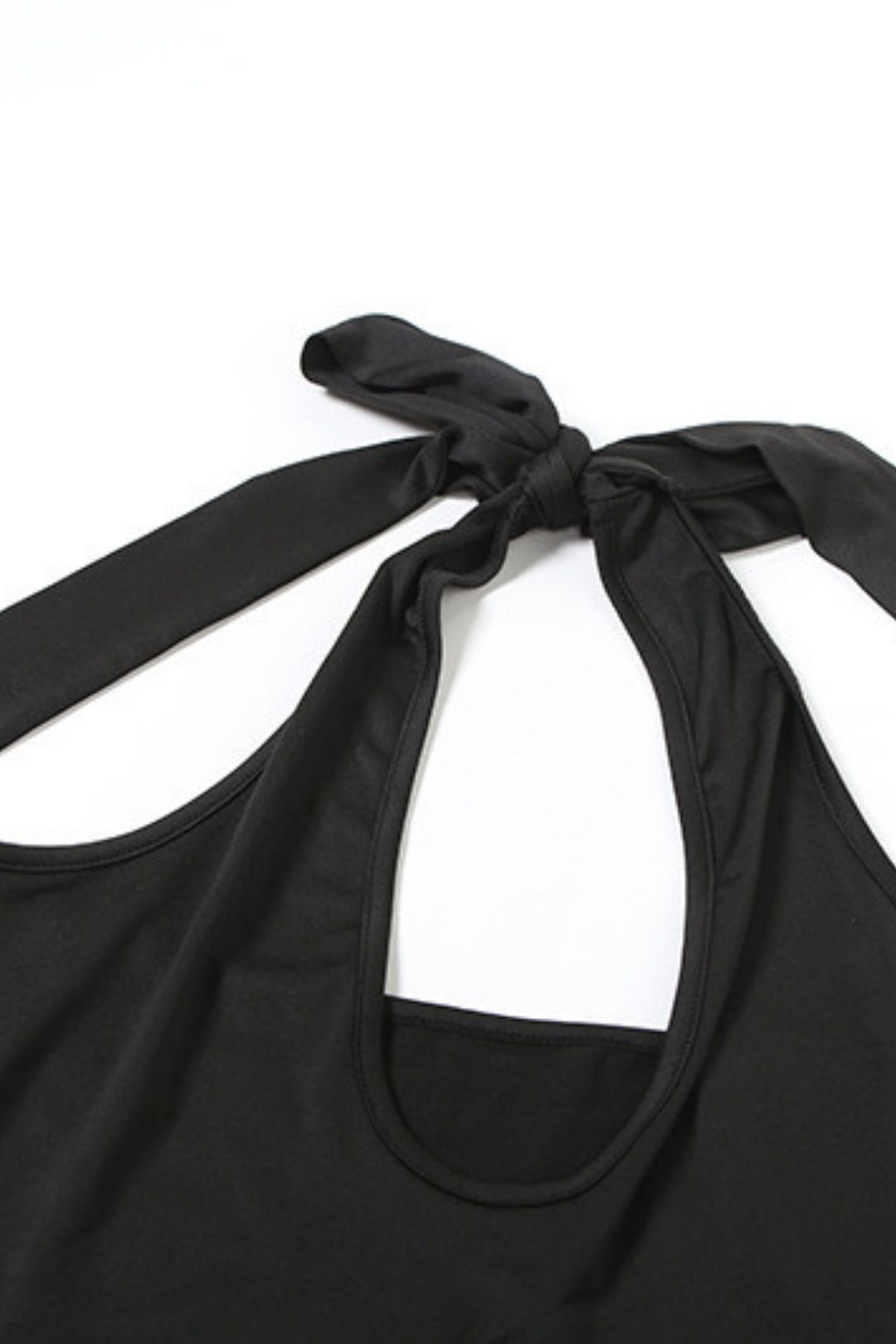 Sexy Halterneck Cut Out Slim Slim Backless Pleated Hip Dress