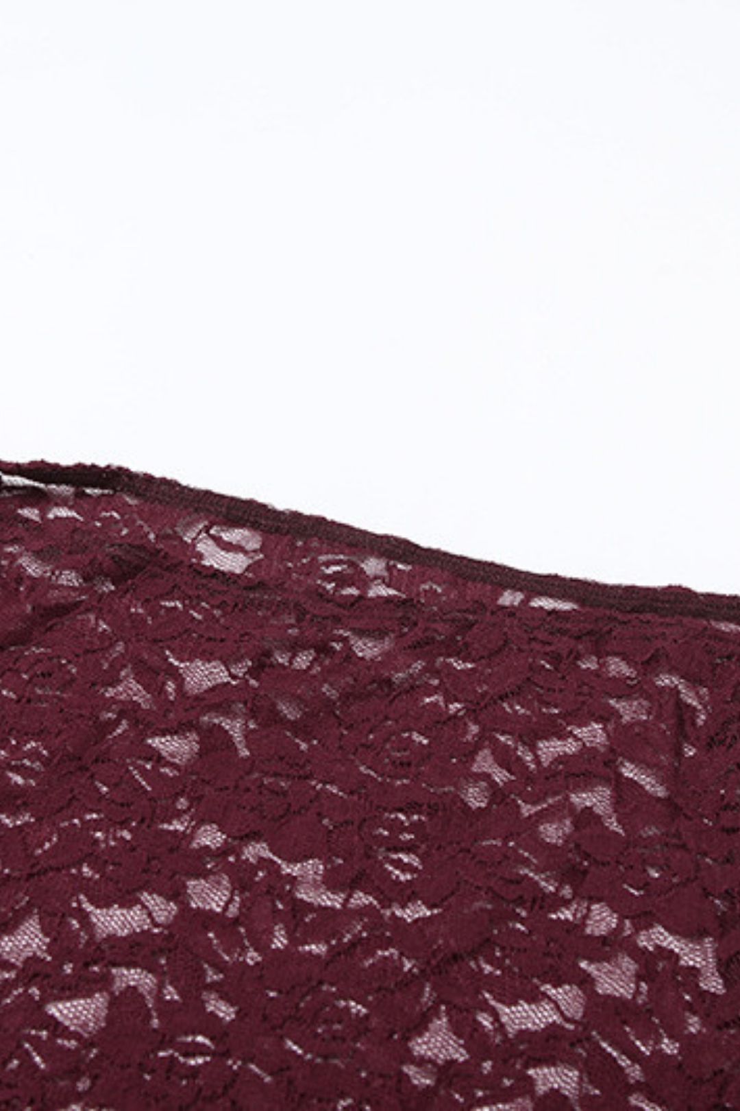 Sexy Cut Out One-Line Collar Slim Lace Long-Sleeved Dress